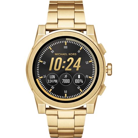 michael kors access grayson watch band size